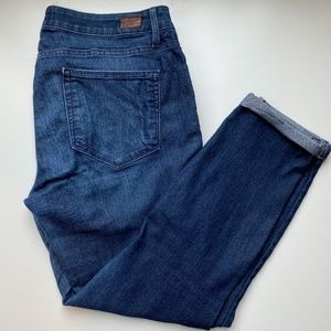 [Paige] Size 30 - Dark "Kylie" Crop Jeans